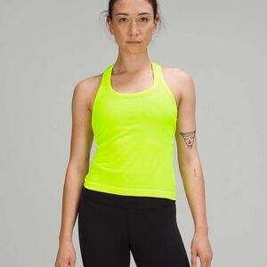 Lululemon Swiftly Tech Racerback 2.0 Race Length Highlight Yellow